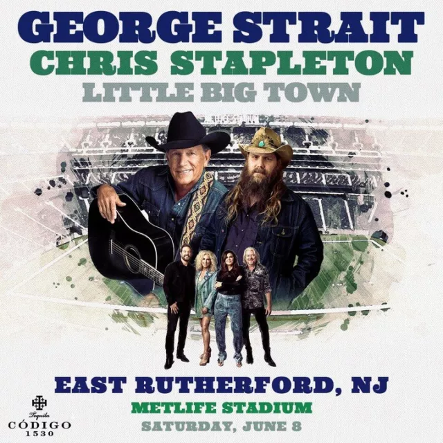 STRAIT, CHRIS Stapleton & Little Big Town LOWER LEVEL!! SECTION