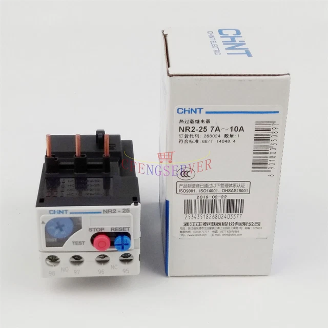 Chint NR2-25 4-6A Thermal Overload Relay at ₹ 462/piece | Chint Relay in Bhubaneswar | ID