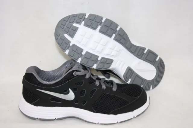 Infant Toddler Boys Nike Dual Fusion Lite 599282 001 Black Grey Sneakers Shoes