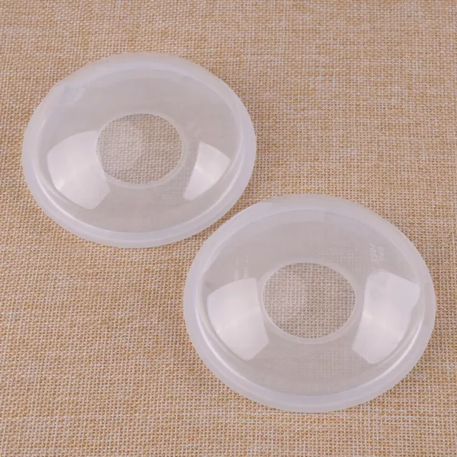 2pcs Reusable Portable Breast Feeding Collector Prevent Leakage Milk Breast Pump