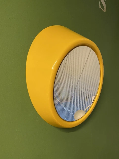 °°° SPECCHIO VINTAGE SPACE AGE - Utopie di tout Plastique Anni ‘70
