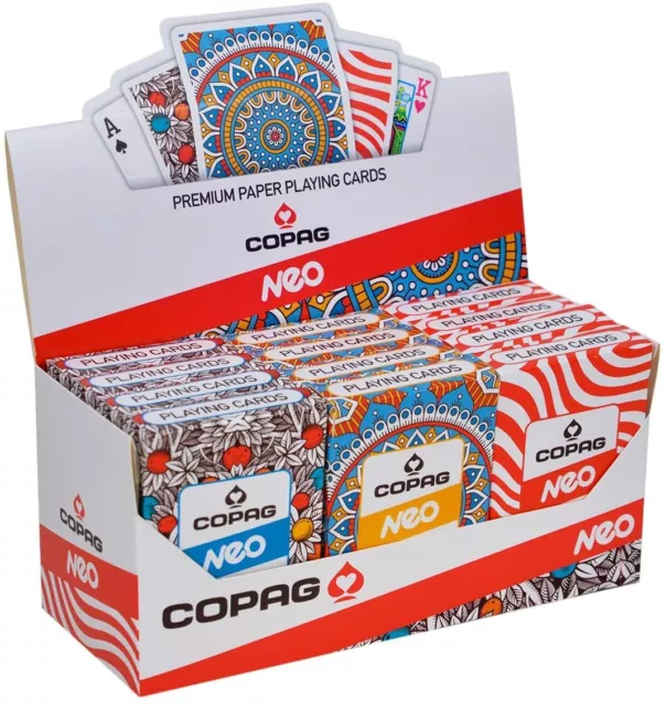 Copag Neo Series Poker Casino Playing Cards (Box Of 12 Decks) Brand New Sealed!