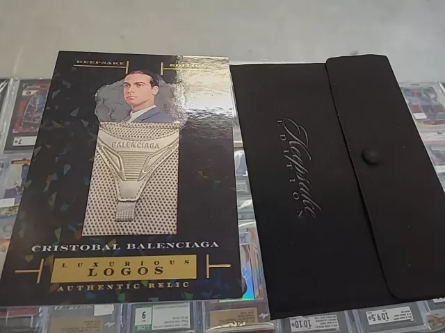 2023 SUPER BREAK KEEPSAKE EDITION CRISTOBAL BALENCIAGA JuMBO RELIC CARD