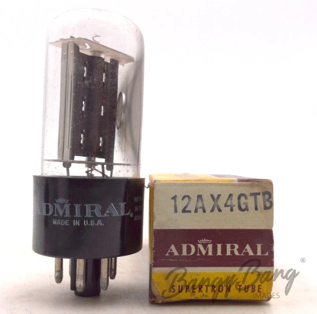 VANNE DE TÉLÉVISION redresseur demionde Magnavox 12AX4GTA diode