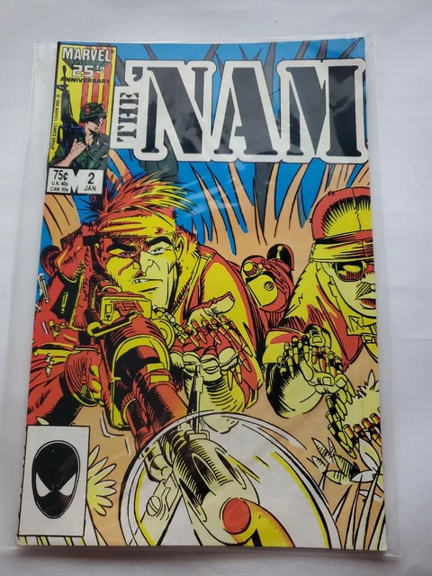 Marvel comics The Nam comics-war Nam Comics Marvel comics soldiers Nam comics nm 2