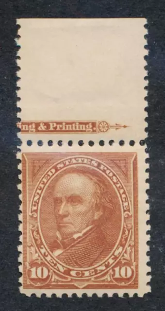 Vereinigte Staaten (US) 282c Postfrisch Nur Fein Nh Imprint Einzel