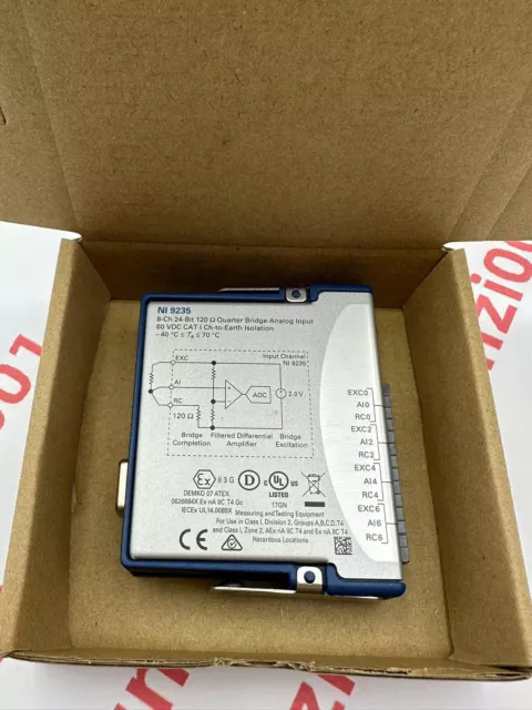 NI9235 - Used 8 channel 120ohm strain input card - 30 day warranty