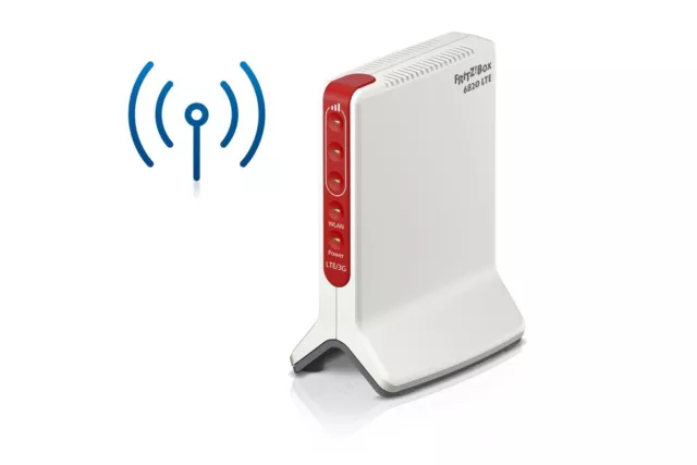 AVM Fritz!Box 6820 LTE Router 4G WLAN 450MBit/S 2,4GHz Lan Gigabit Umts / Hspa+