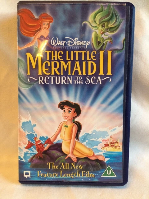 WALT DISNEY VHS Video The Little Mermaid II Return To The Sea £5.00 ...