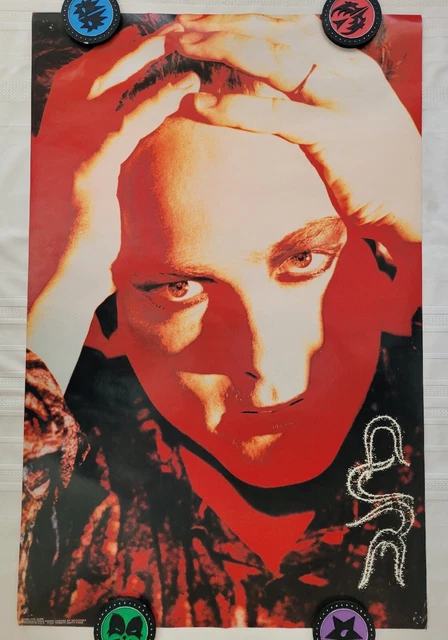 The Cure Original 1992 POSTER #7168 RARE ROBERT SMITH FACE VG+ BROCKUM 34x22 HTF The Cure Original 1992 POSTER #7168 RARE ROBERT SMITH FACE VG+ BROCKUM 34x22 HTF