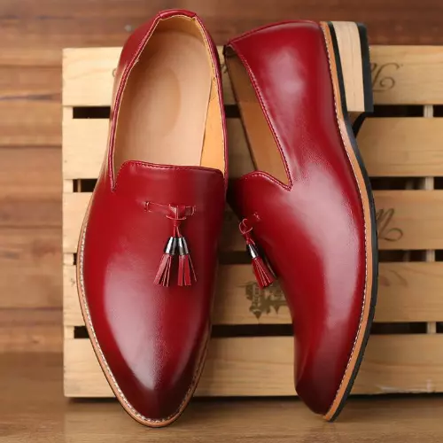 Men Dress Office Wedding Shoes Men Dress Leather Shoes Formal Party Shoes 2