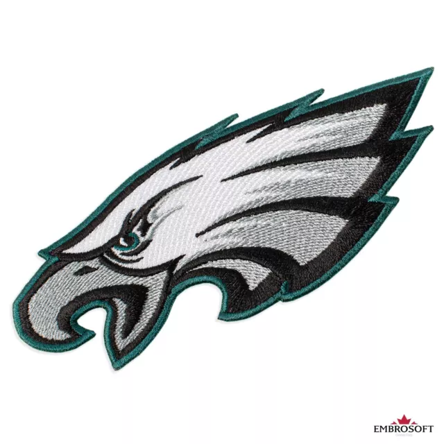 Philadelphia Eagles Patch, American Football Team Logo, Embroidered Sports Emble