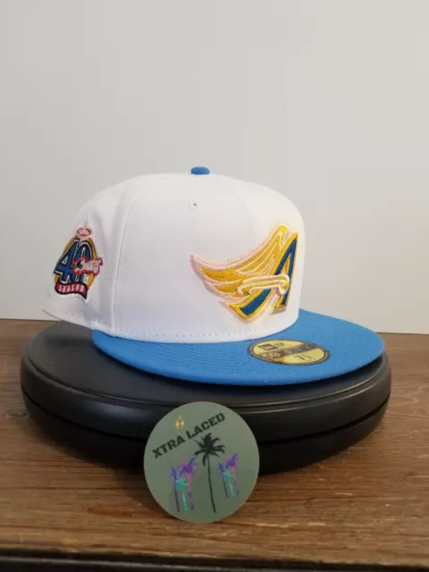 Exclusive New Era 59FIFTY Anaheim Angels Fitted Hat 7 5/8