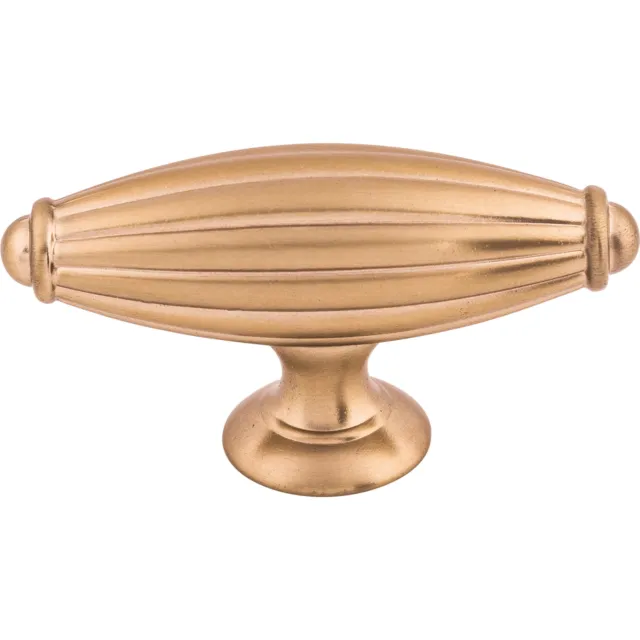 Top Knobs Cabinet  Tuscany T-Handle 2 7/8 Inch Brushed Bronze
