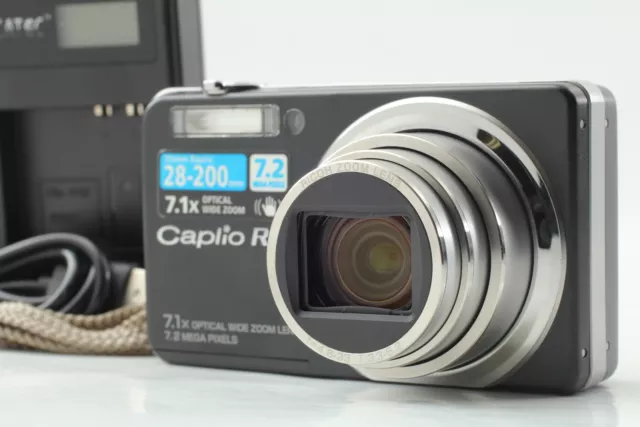 [Near MINT] RICOH Caplio R6 Black Digital Camera 7.2MP 7.1x Zoom From JAPAN