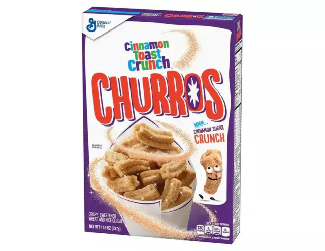 Cinnamon Toast Crunch Churros Cereal 337g American Breakfast Kitchen Pantry Food