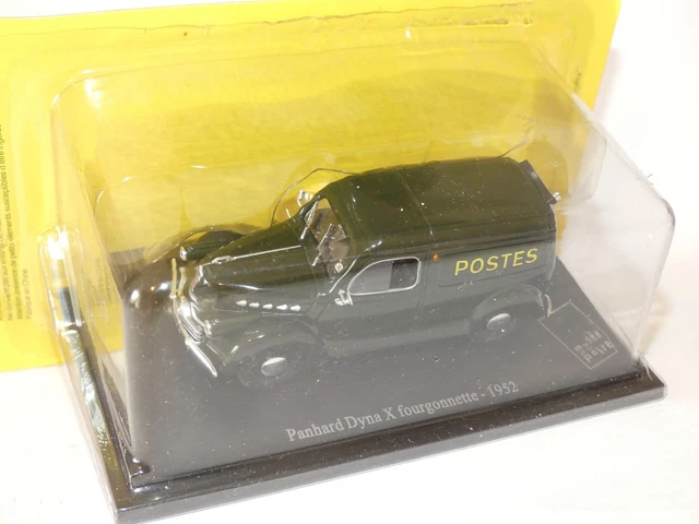 PANHARD DYNA X 1952 PTT LA POSTE UNIVERSAL HOBBIES  1:43 blister
