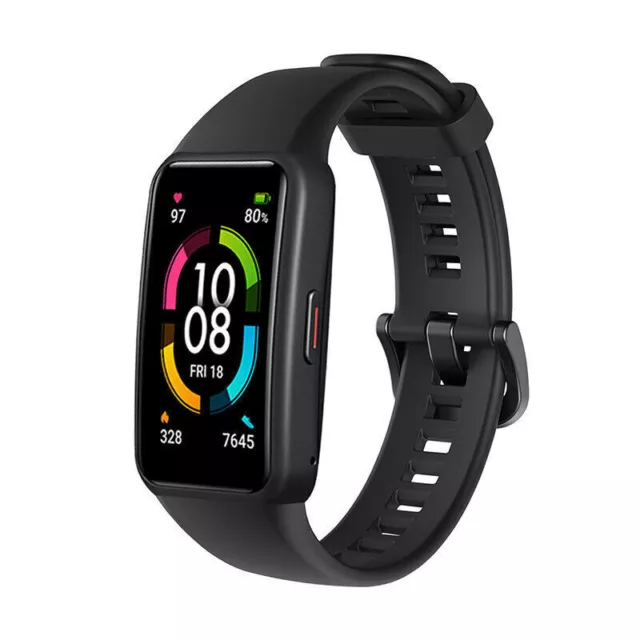 Ersatz-einfarbiges Silikon-Sportarmband für Huawei Honor Band 6