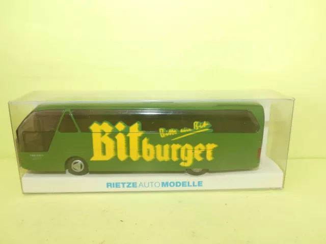 Autocar Car Neoplan Starliner Bitburger Rietze 62030 Ho 1:87