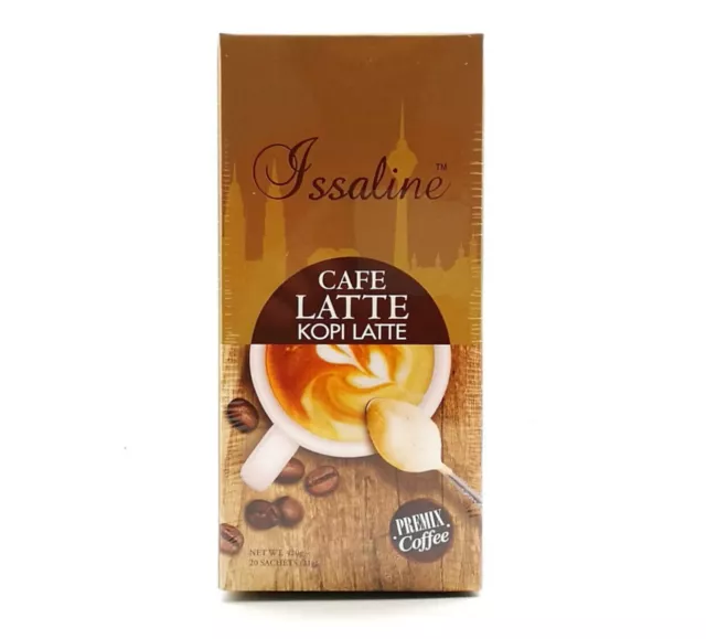 10 Boxes Issaline Cafe Latte Pure Ganoderma Coffee Gourmet Expedite Shipping