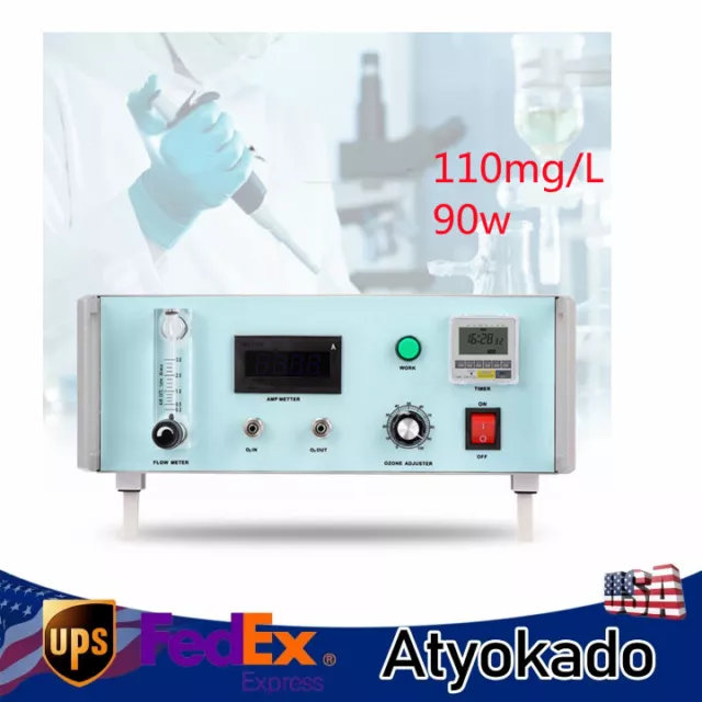 Medical Ozone Generator Ozone Therapy Machine Sterilizer Equipment 110mg/L 90w