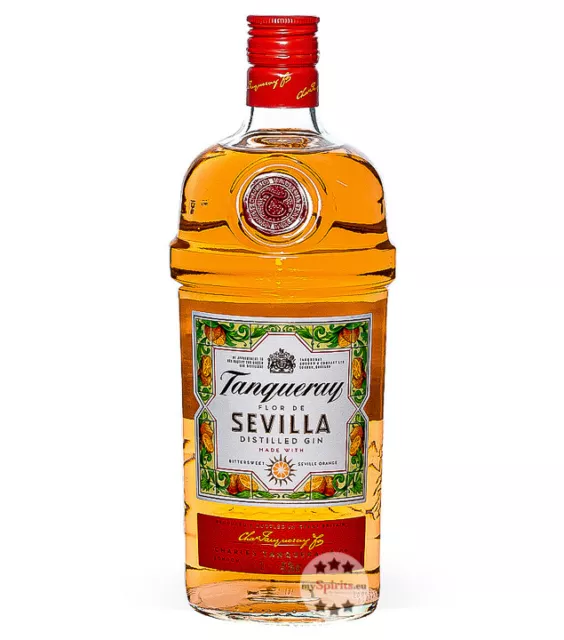 Tanqueray Flor de Sevilla Gin / 41,3 % Vol. / 1,0 Liter-Flasche