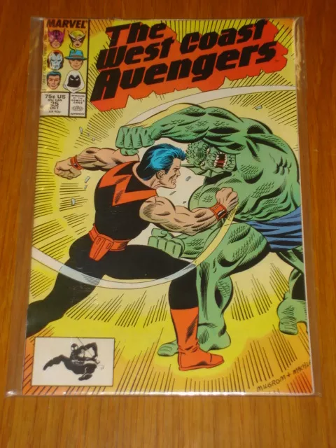 West Coast Avengers #25 Vol 1 Marvel Comic October 1987