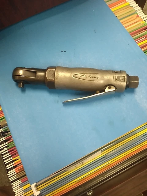 Blue-Point 1/4" Drive Mini Pneumatic Air Ratchet AT203. *READ*