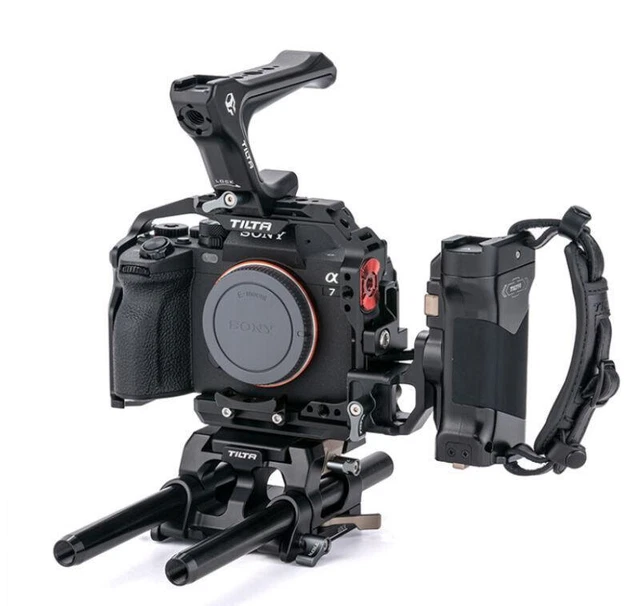 Kit básico de jaula de cámara completa Tilta TA-T30-FCC-B Sony a7m4 para Sony A7 IV S3 A9 R3