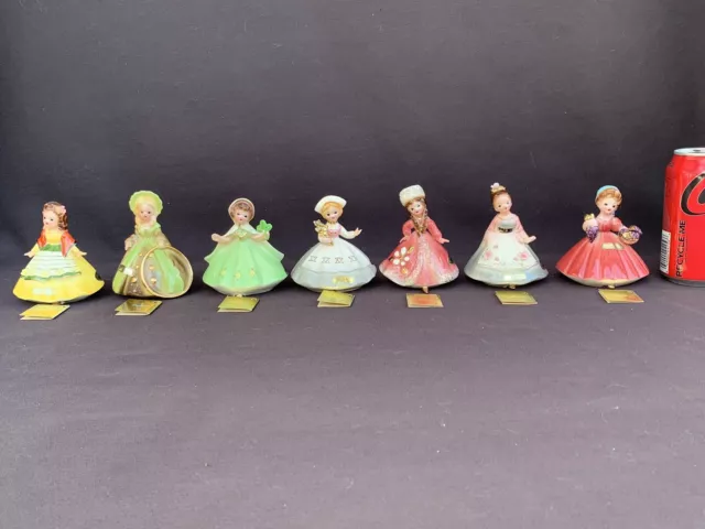 Collection Of 7 Josef Originals Little International Series Figurines