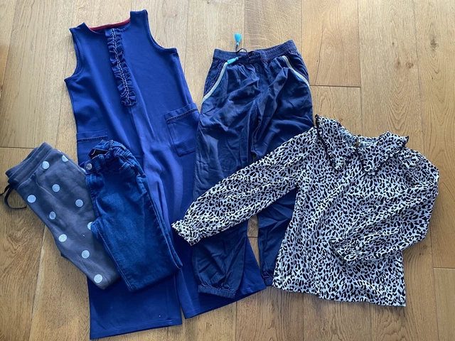 Girl bundle trousers jogger jumpsuit top Next GAP H&M Boden Fat face, age 9-10