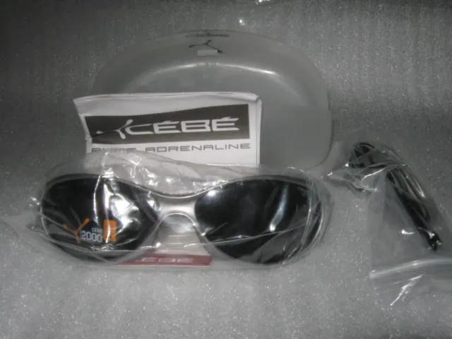 CEBE Koala Kids 2000 Sunglasses. Ages 7-9. New w/ strap and case