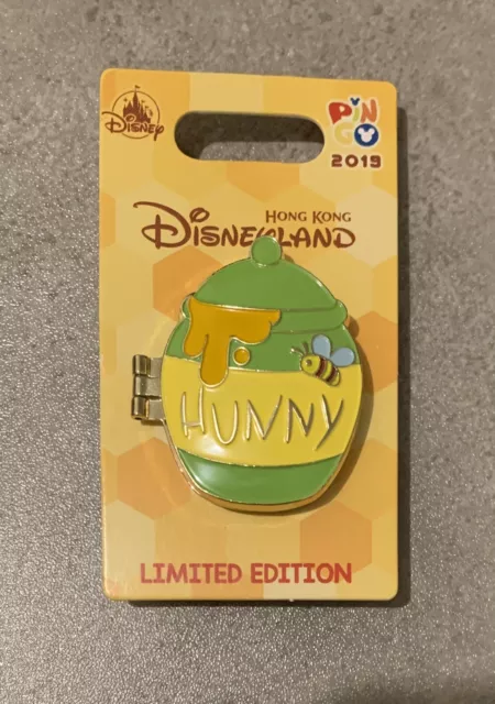 Disney Pins HKDL Hong Kong Winnie the Pooh Tigger LE500 Pin Go 2019