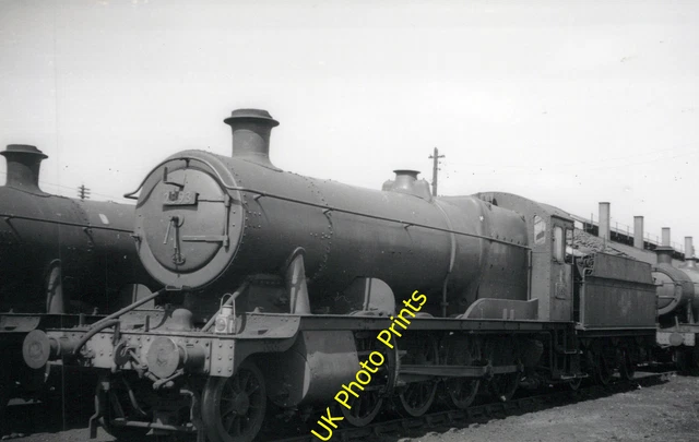 RAILWAY PHOTO 6X4 ex GWR Steam Engine 2-8-0 3858 Reading Shed March ...
