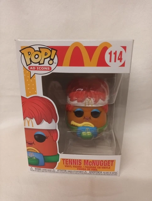 FUNKO POP AD ICONS 114 MCDONALD'S TENNIS McNUGGET 2021 NIB (TB4)