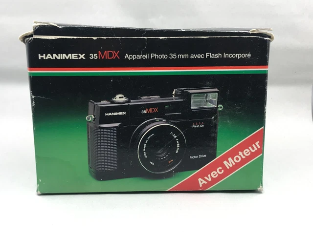 Appareil Photo Compact Hanimex 35MDX 35mm - Occasion Très Bon état, Flash Intégré