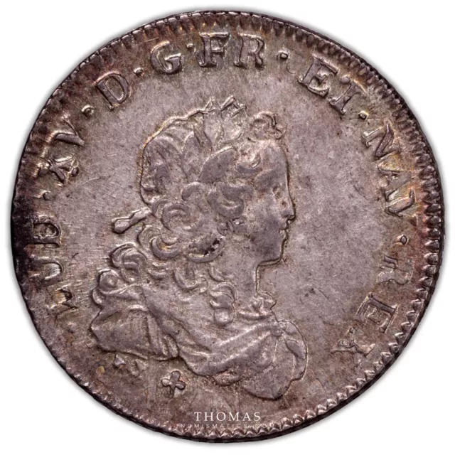 Monnaie - France Louis XV - Tiers ecu de France - 1721 W Lille - Argent