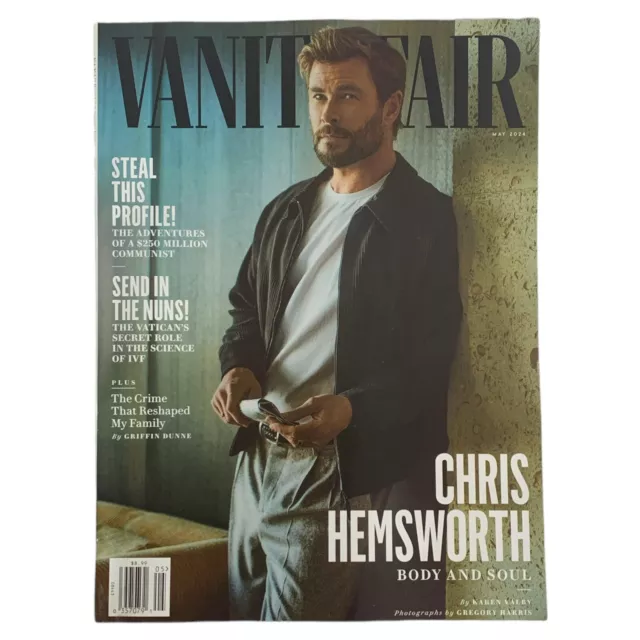 VANITY FAIR MAGAZINE May 2024 Chris Hemsworth Body And Soul £6.22