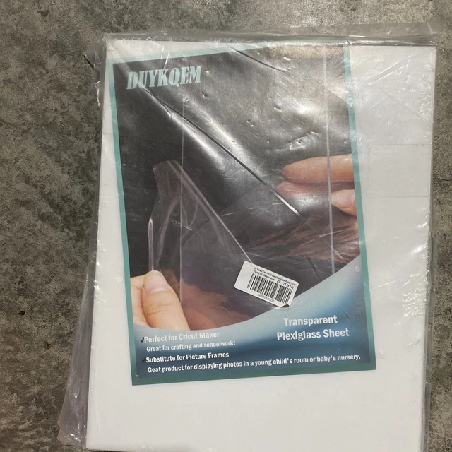 Transparent Plexiglass Sheet 11x14, 20