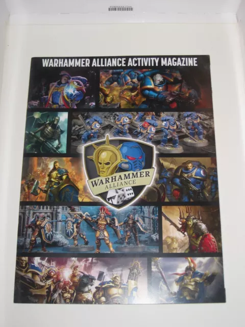 Warhammer Alliance Activity Magazine + Palette.  Battle Honors 40k Sigmar