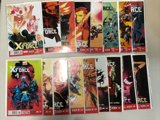 Uncanny X-Force 2nd series (2013) #1-17 (VF+/NM) Complete Set Run Lot Marvel