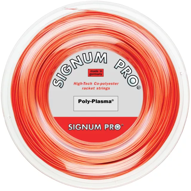 Signum Pro - Poly Plasma 1.28mm Tennis Racket String - Reel - 200m - Reel