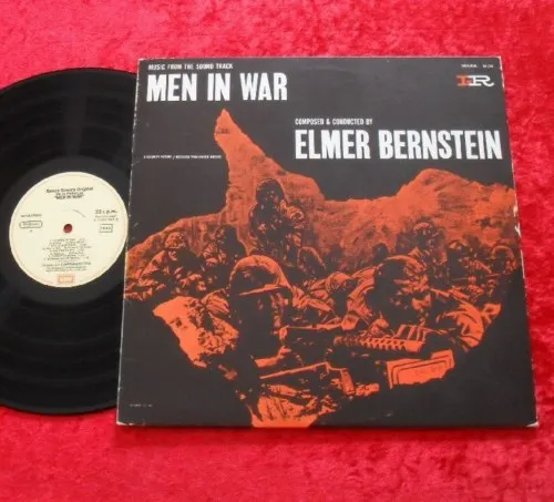 Soundtrack LP Men in war (Elmer Bernstein)