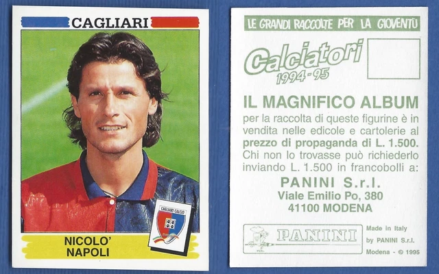 Lot De 3 Figurines De Footballeurs Merlin 95, Saison 1994-95, Napoli, Scudetto, Neuves