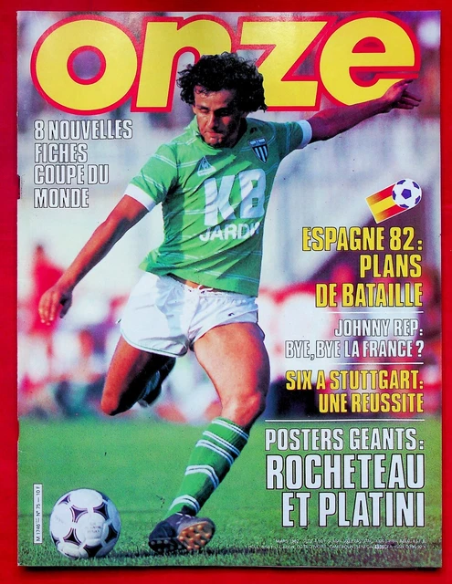 FICHE ONZE MONDIAL JOHNNY REP FRENCH ISSUE