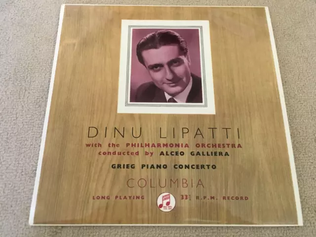 Columbia 33c 1040 - Grieg Piano Concerto in A minor - Dinu Lipatti/PO - EX/EX+