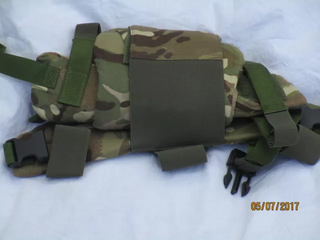 Tier 2 Pelvic Protection ,Splitterschutz, MTP,Multicam, Rear Panel Medium,gebr