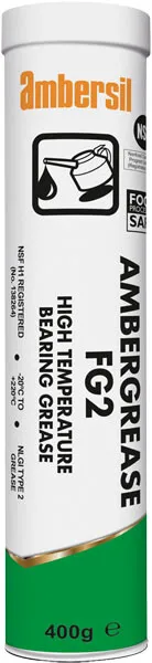 Ambersil 31585 Grasso ambrato Nsf H1 grasso cuscinetto ad alta temperatura registrato NLGI2 400 G