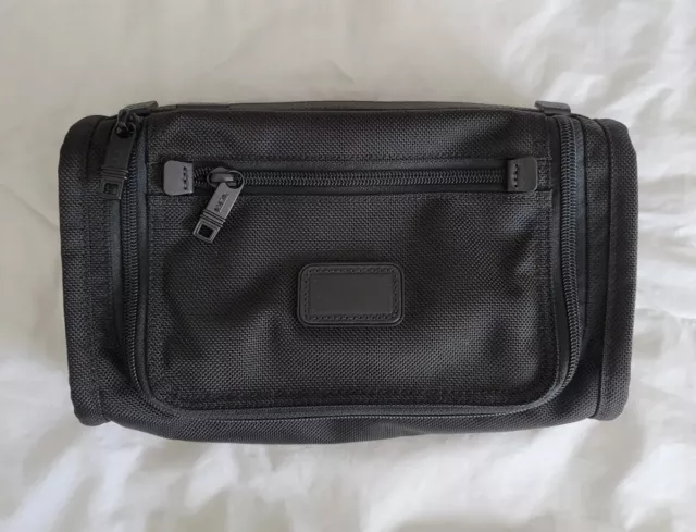 TUMI Alpha Black Ballistic Nylon Travel Kit NWOT