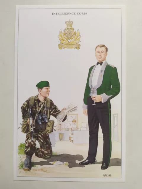 Intelligence Corps British Army Series Picture Postcard 1994